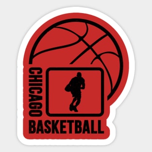 Chicago Basketball 02 Sticker